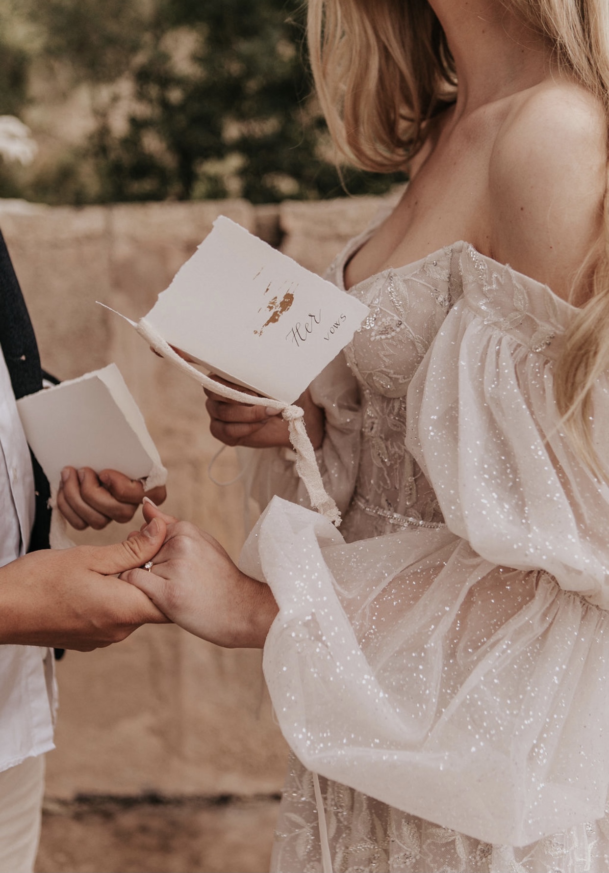 Eheversprechen Schriftband Spruchband